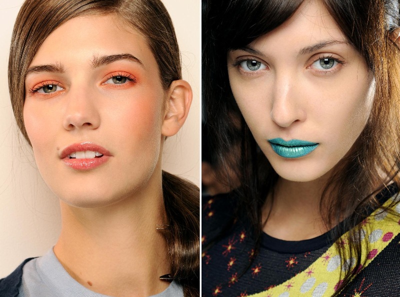 trendy w makijażu wiosna lato 2012 według marki MAC